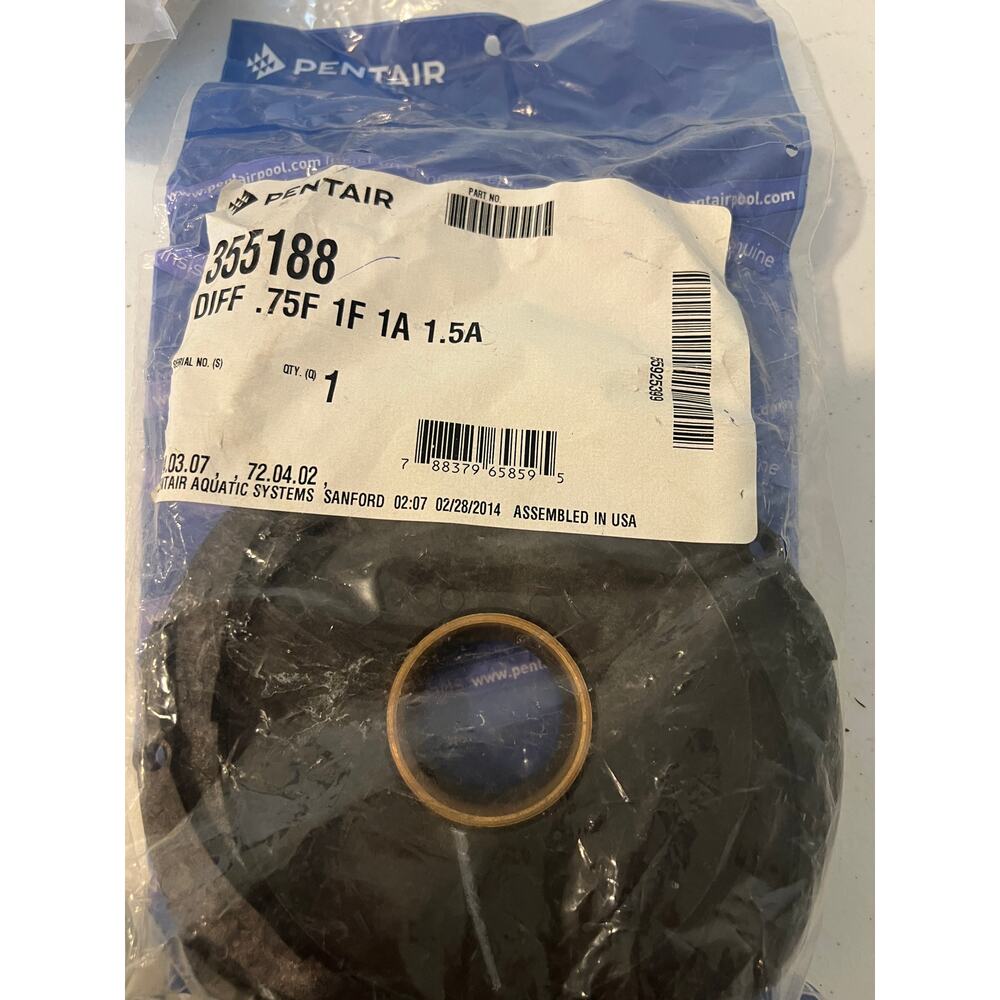Pentair 355188 Diffuser Replacement Challenger High Pressure Inground Pump NEW